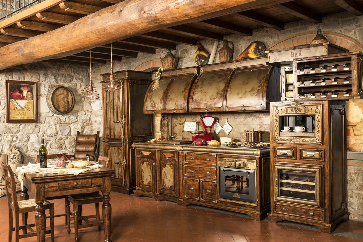 Projet cuisine rustique